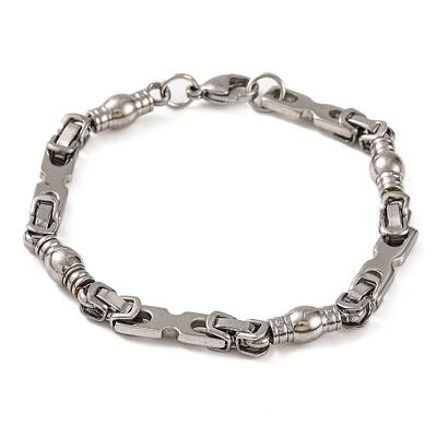 Tarnish Resistant 201 Stainless Steel Link Chain Bracelets