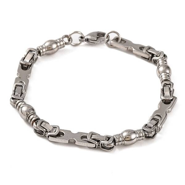 Tarnish Resistant 201 Stainless Steel Link Chain Bracelets