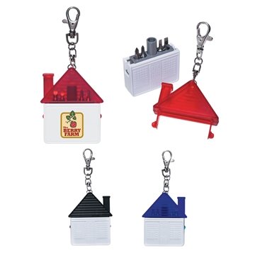 250 Customized House Shape Tool Kit - Magnetic & Reversible