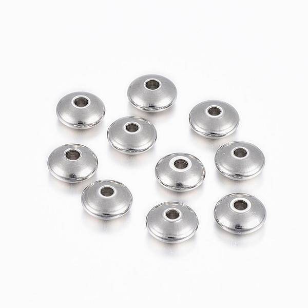 Tarnish Resistant 201 Stainless Steel Spacer Beads