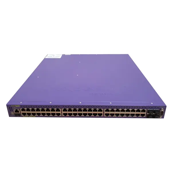16404-2PSU Extreme Networks Summit X460 Series 48 x Ports 1000Base-T PoE + 4 x Ports SFP Layer 2 Managed Stackable Gigabit Et...