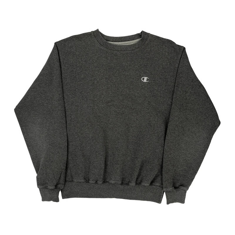 Champion Sweatshirt - Medium Grey Cotton Blend