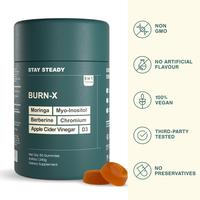 Stay Steady by Root Labs - Berberine Gummies | The Glucose & Gut Support Powerhouse | Apple Cider Vinegar + Moringa | No Adde...