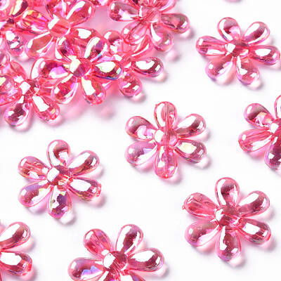 Transparent Acrylic Beads