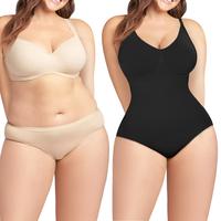 YADIFEN Women's minimalist solid color,multi-functional elastic seamless sexy Shapewear High Quality Comfort Compression Basi...