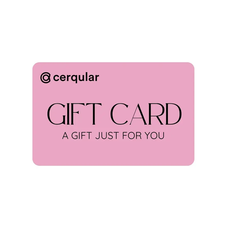 Cerqular Gift Card - Pastel Pink | Denominations: $120.00