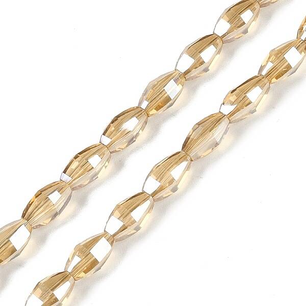 Electroplate Glass Beads Strands