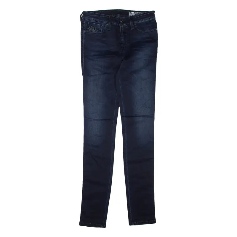 DIESEL Womens Jeans Blue Regular Skinny W27 L32
