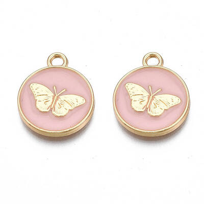 Alloy Enamel Pendants