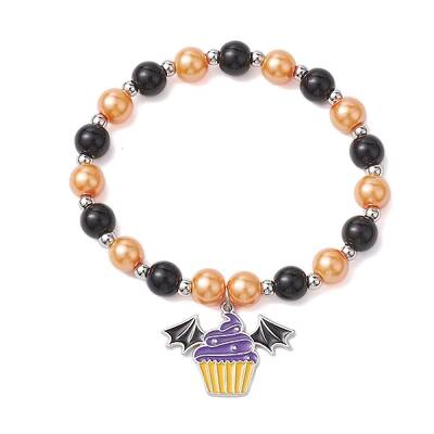 Alloy Enamel Charm Bracelets