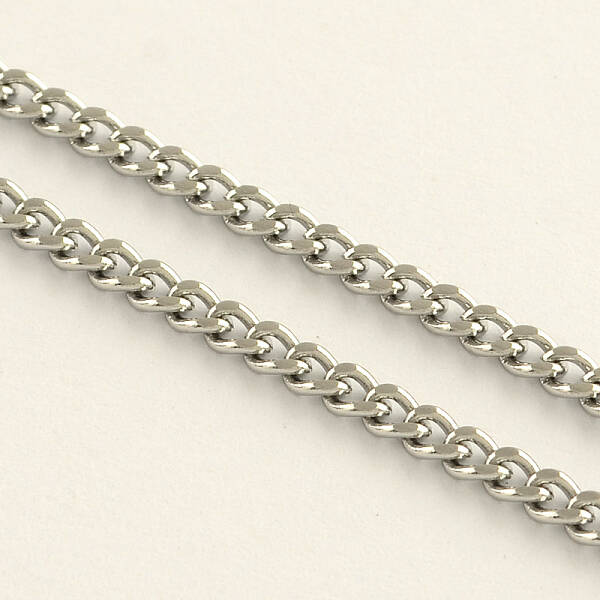 Tarnish Resistant 304 Stainless Steel Curb Chains