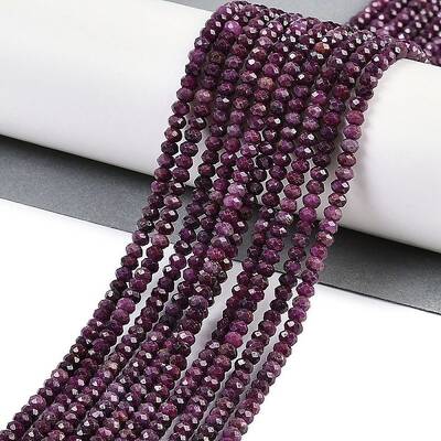 Natural Ruby Beads Strands