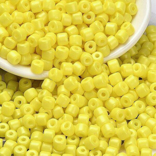 Baking Paint Pearlized Glass Seed Beads