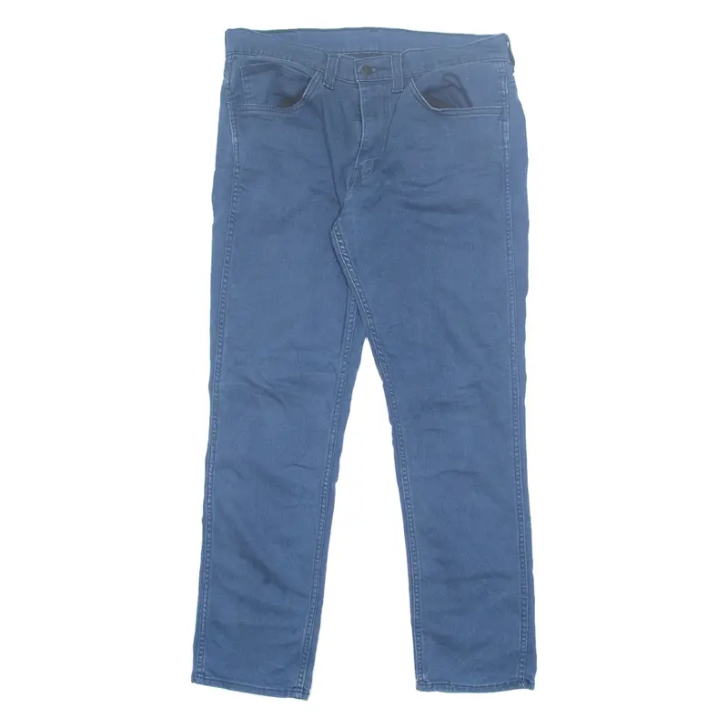 LEVI'S 511 Jeans Mens Blue Slim Straight W34 L30