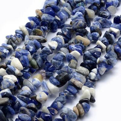 Natural Sodalite Beads Strands