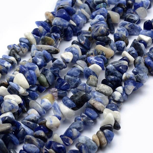 Natural Sodalite Beads Strands