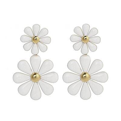 304 Stainless Steel Dangle Stud Earrings