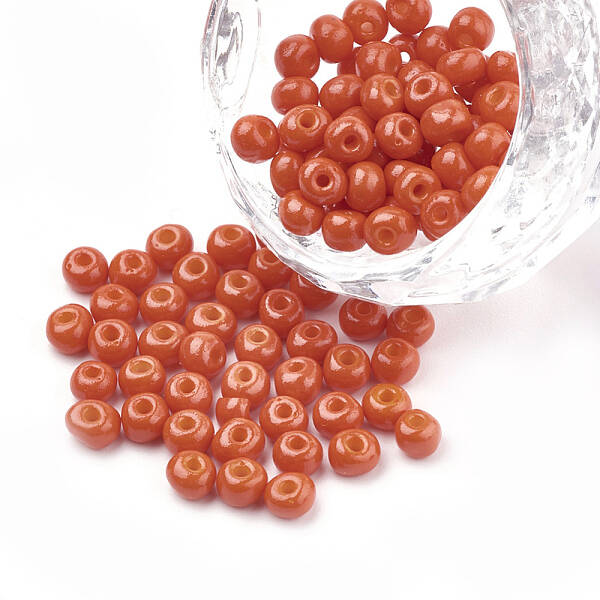 6/0 Baking Paint Glass Seed Beads