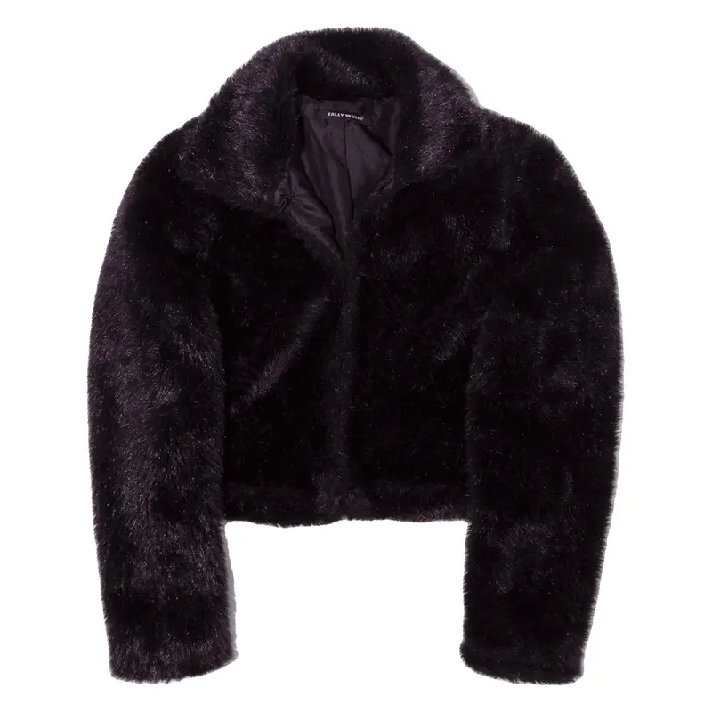 TALLY WEIJL Overcoat Jacket Purple Womens S