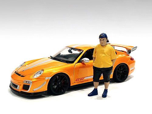 Car Meet 1 Figurine II for 1/18 Scale Models by American Diorama