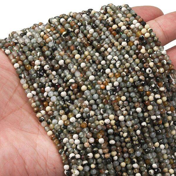Natural Tree Agate Beads Strands
