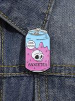 Creative Beverage Can Design Brooch, Fashion Jewelry Accessories for Men & Women for Party, Daily Clothing Decor, Trendy All-...