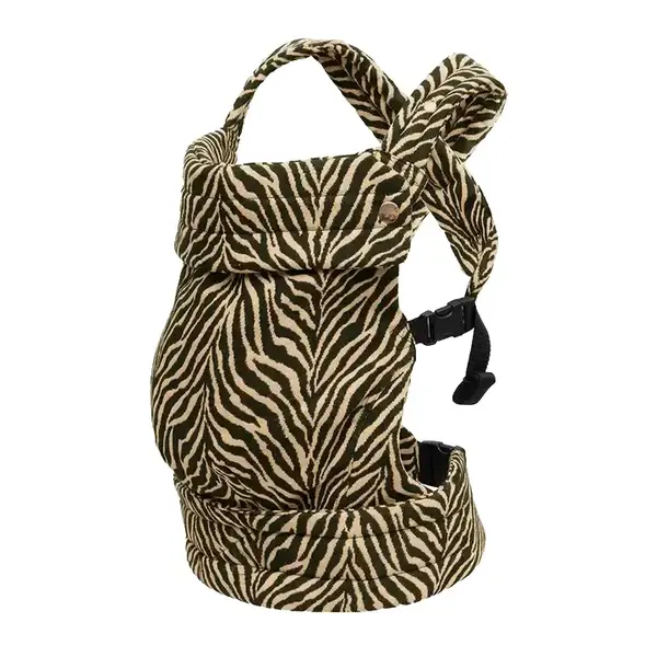 NEST BLANCHE Baby Carrier,Cozy Baby Carrier 7-35 lbs,Ergonomic Backpack Design,Zebra