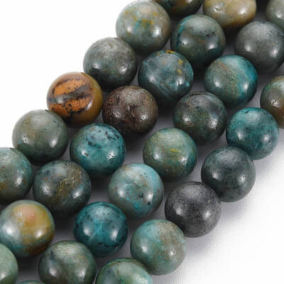 Natural Chrysocolla Beads Strands