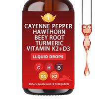 2025 Cayenne Drop, Cayenne Pepper Supplements, 60ml Cayenne Pepper Drops, Cayenne Pepper Drops, Cayenne Pepper, Cayenne Peppe...