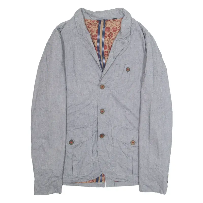 TED BAKER Mens Blazer Jacket Grey L