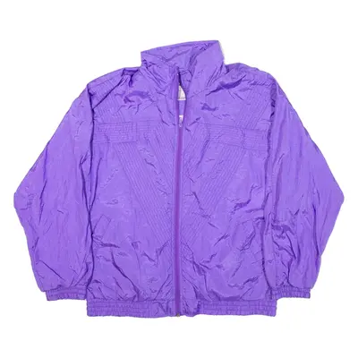 WESTBOUND Shell Jacket Purple Nylon Womens L