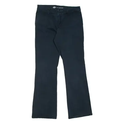 DICKIES Chino Womens Trousers Blue Slim Bootcut W30 L31