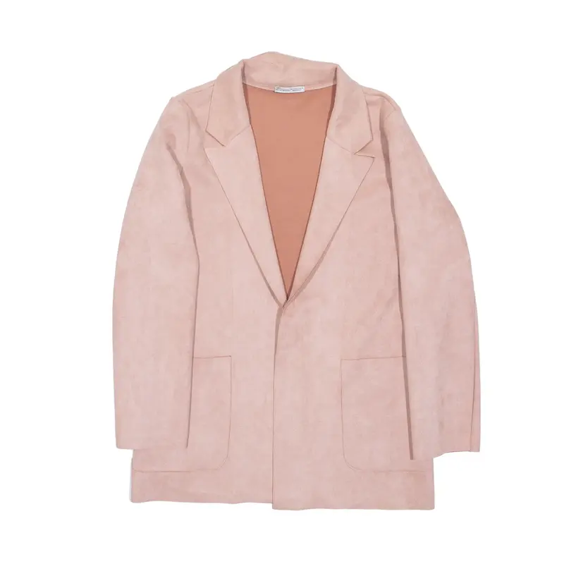 ZARA COLLECTION Overcoat Jacket Pink Womens S
