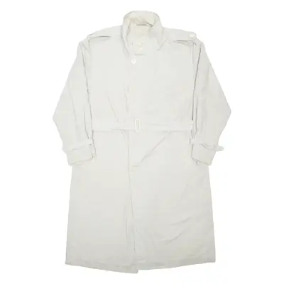 CREATION MANOR Womens Trench Coat Beige XL