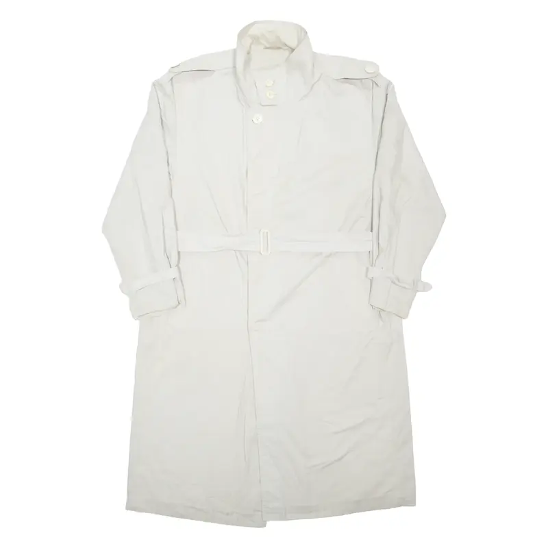 CREATION MANOR Womens Trench Coat Beige XL