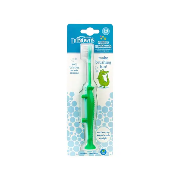 Dr. Brown's toothbrush 1-4 years Crocodile