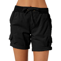 Dokotoo Womens Relaxed Fit High Waist Casual 4 Pocketed 2025 Hiking Outdoor Summer Shorts S-XL Clothing Cargo
