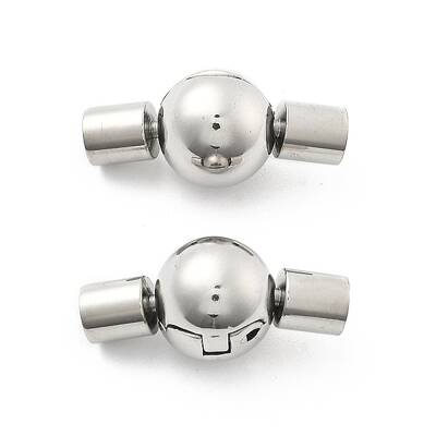 304 Stainless Steel European Clasps