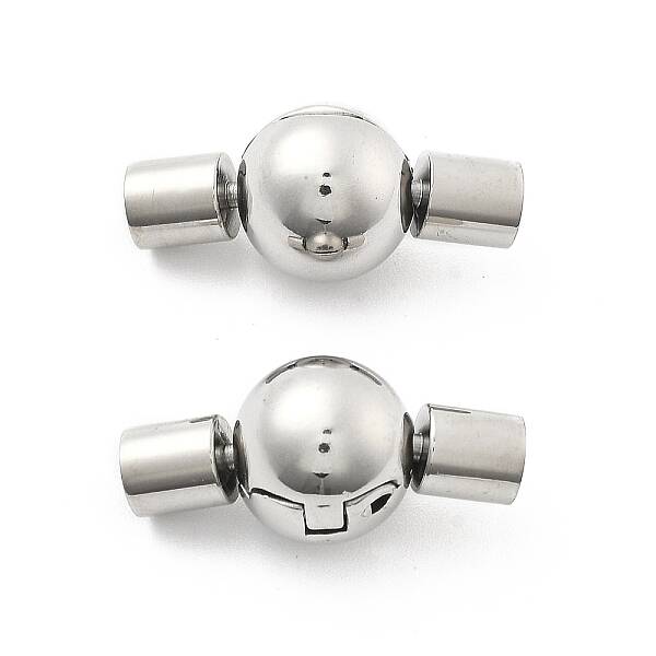 304 Stainless Steel European Clasps