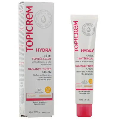 Topicrem Hydra+ Light Eclat Tint Cream 40ml