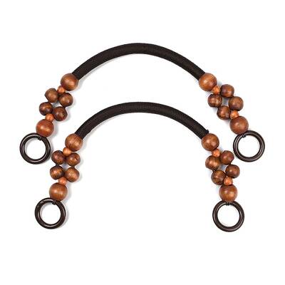 (Defective Closeout Sale: Bead Defect) Nylon Cord Bag Handles