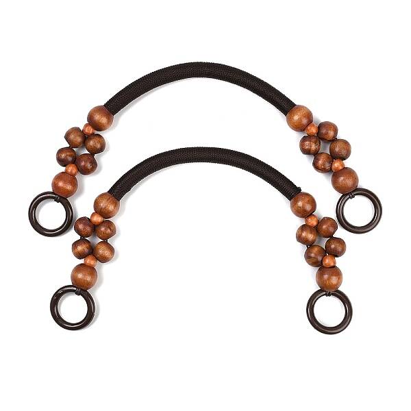 (Defective Closeout Sale: Bead Defect) Nylon Cord Bag Handles