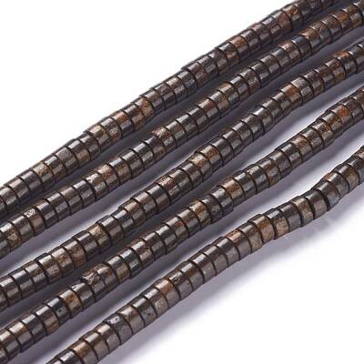 Natural Bronzite Bead Strands