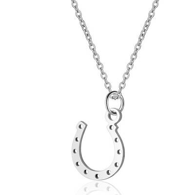 Non-Tarnish 201 Stainless Steel Pendants Necklaces
