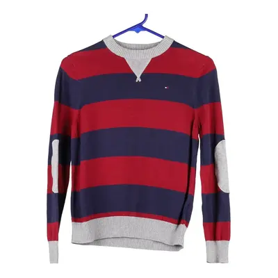 Age 10-12 Tommy Hilfiger Sweatshirt - Medium Red Cotton