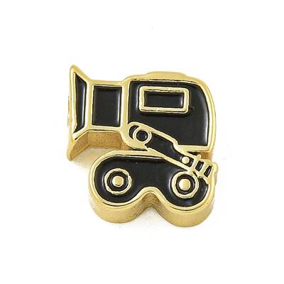 Rack Plating Brass Enamel Beads