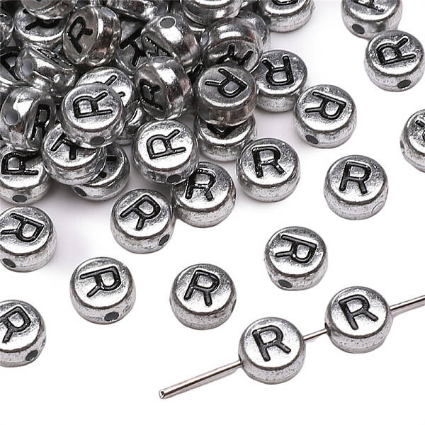 50Pcs Acrylic Beads