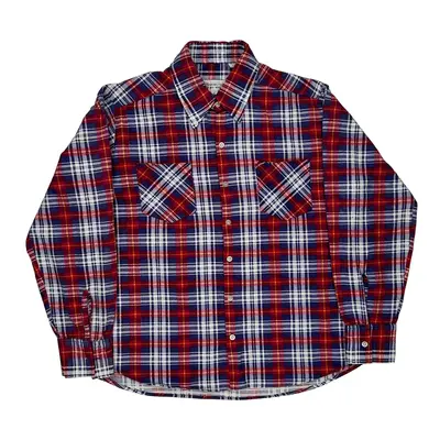 Bud Berma Flannel Shirt - XL Multicoloured Cotton