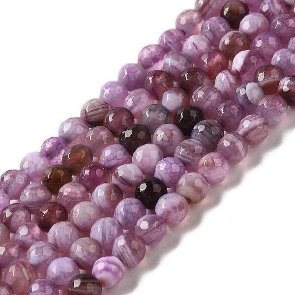 Natural Agate Beads Strands
