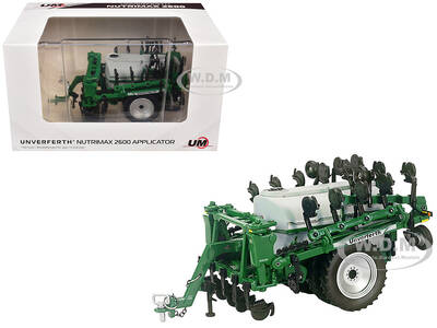 Unverferth NutriMax 2600 Applicator with Dual Wheels Green 1/64 Diecast Model by SpecCast